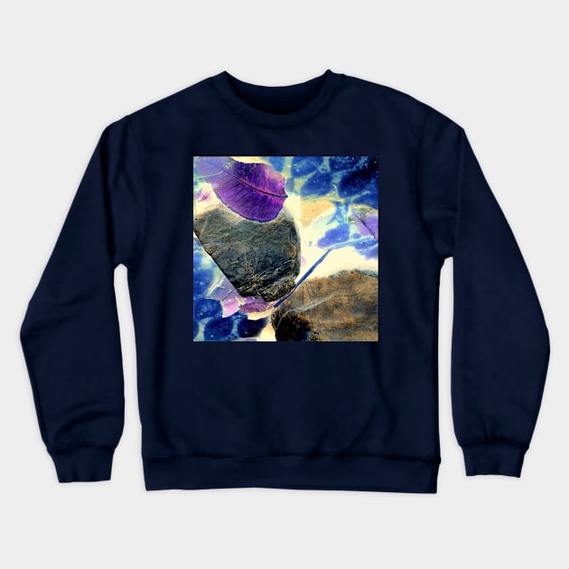 Abstract Nature Elements Crewneck Sweatshirt by bonnieblu